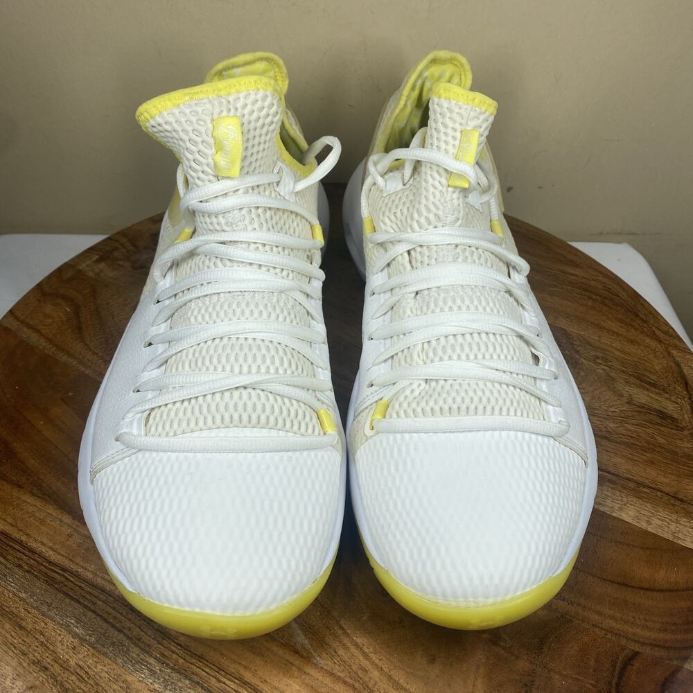 Under Armour Hovr Havoc Low Player Edition White Lemon Mens Size 12.5 3021593109 - Picture 5 of 11